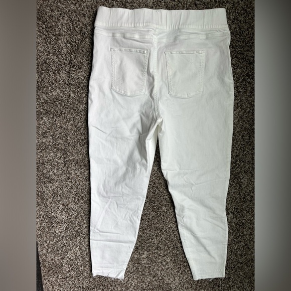 NWT Spanx distressed high rise skinny jeans pull on size 2XL - Picture 2 of 4